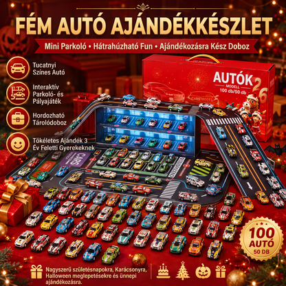 🚚 Skládací sada s garáží pro autíčka