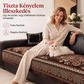 🛋️ Potah na pohovku ve vintage stylu s květinovým vzorem 🌸 – měkký, útulný a elegantní