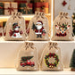 🎄🎁 Vánoční dárkové pytlíky – vánoční motivy stahovací šňůrka a odolný materiál ✨🎅
