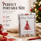 🎁🎅Vánoční brožura na dárkové poukázky – 👍Vánoční brožura na dárkové poukázky s kroužkovou vazbou k vlastní výrobě