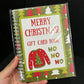 🎁🎅Vánoční brožura na dárkové poukázky – 👍Vánoční brožura na dárkové poukázky s kroužkovou vazbou k vlastní výrobě