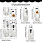 👻Roztomilá a zábavná halloweenská samolepka na okno s motivem ducha
