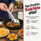 🍳✨ Nerezová kleště na filtrování oleje 2 v 1: Rychlé a čisté filtrování – sbohem špinavému nádobí a plýtvání olejem! ♻️🥗