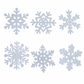 ❄️ Tipy na vánoční dárky – svítící samolepky ve tvaru sněhových vloček | Kouzelná LED dekorace pro zimní večery 🎁