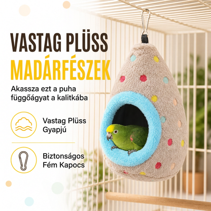 🥚50 % SLEVA NA OMEZENOU DOBU!⚡Závěsná hnízda pro ptáky – Měkké plyšové úkryty, teplé útočiště pro malé ptáčky✨