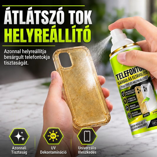 🧴 Sprej na odstranění zažloutnutí pouzder na telefony 📱 Odstraňuje zažloutnutí pouzdra