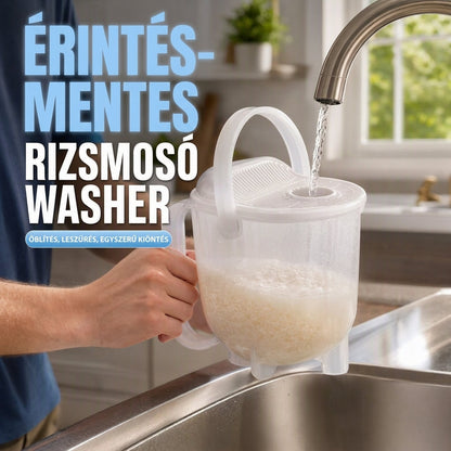 🥣Rýžovač s filtrem pro mytí bez použití rukou