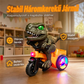 🦖 Elektrická tříkolka ve tvaru dinosaura pro malé děti🛺