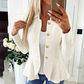 Dámský elegantní sako s volánky a peplum
