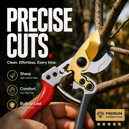 🔥✂️ Řežte rychle a čistě! Zahradnické nůžky SK5 – Ideální na větvičky, živé ploty a zahradní práce ✨