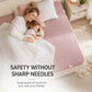 💞Více než 50 tisíc prodaných kusů! 🛏️📌 50 % SLEVA! Bezjehlové spony na prostěradla – sada 6 nebo 10 ks, odolný ABS, upevňují okraje bez ostrých špendlíků. Prostěradlo vždy na svém místě! 🛡️✅