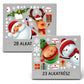 🎅🎄 Vánoční statické samolepky na okna z PVC – Snadno nalepitelná sváteční dekorace ✨