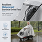 🌧️ Pláštěnka s plným krytím pro pomůcky pro mobilitu – Voděodolná PVC stříška, chrání před deštěm a větrem, pohodlný pohyb venku