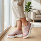 👡 Kráčejte v pohodlí jako na obláčku – Dámské prodyšné platformové sandály z úpletu – platba na dobírku ☁️✨