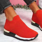 Comely Elastická obuv Slip-on Flat